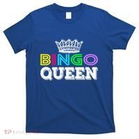 Bingo Gift Queen Funny Bingo Queen Funny Gift Moms Gift T-Shirt thumb 0