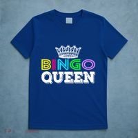 Bingo Gift Queen Funny Bingo Queen Funny Gift Moms Gift T-Shirt thumb 5