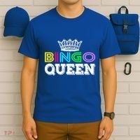 Bingo Gift Queen Funny Bingo Queen Funny Gift Moms Gift T-Shirt thumb 6