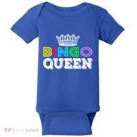Bingo Gift Queen Funny Bingo Queen Funny Gift Moms Gift Baby Bodysuit thumb 0