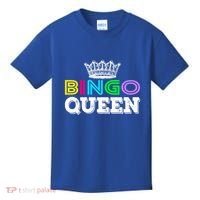 Bingo Gift Queen Funny Bingo Queen Funny Gift Moms Gift Kids T-Shirt thumb 0