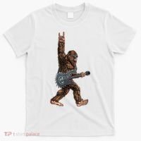 Bigfoot Guitar Rock On T-Shirt thumb 0