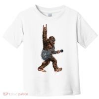 Bigfoot Guitar Rock On Toddler T-Shirt thumb 0