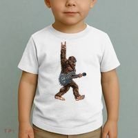 Bigfoot Guitar Rock On Toddler T-Shirt thumb 2
