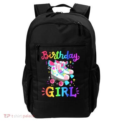 Birthday Girl Rolling Skates Roller Skater Party  Backpack