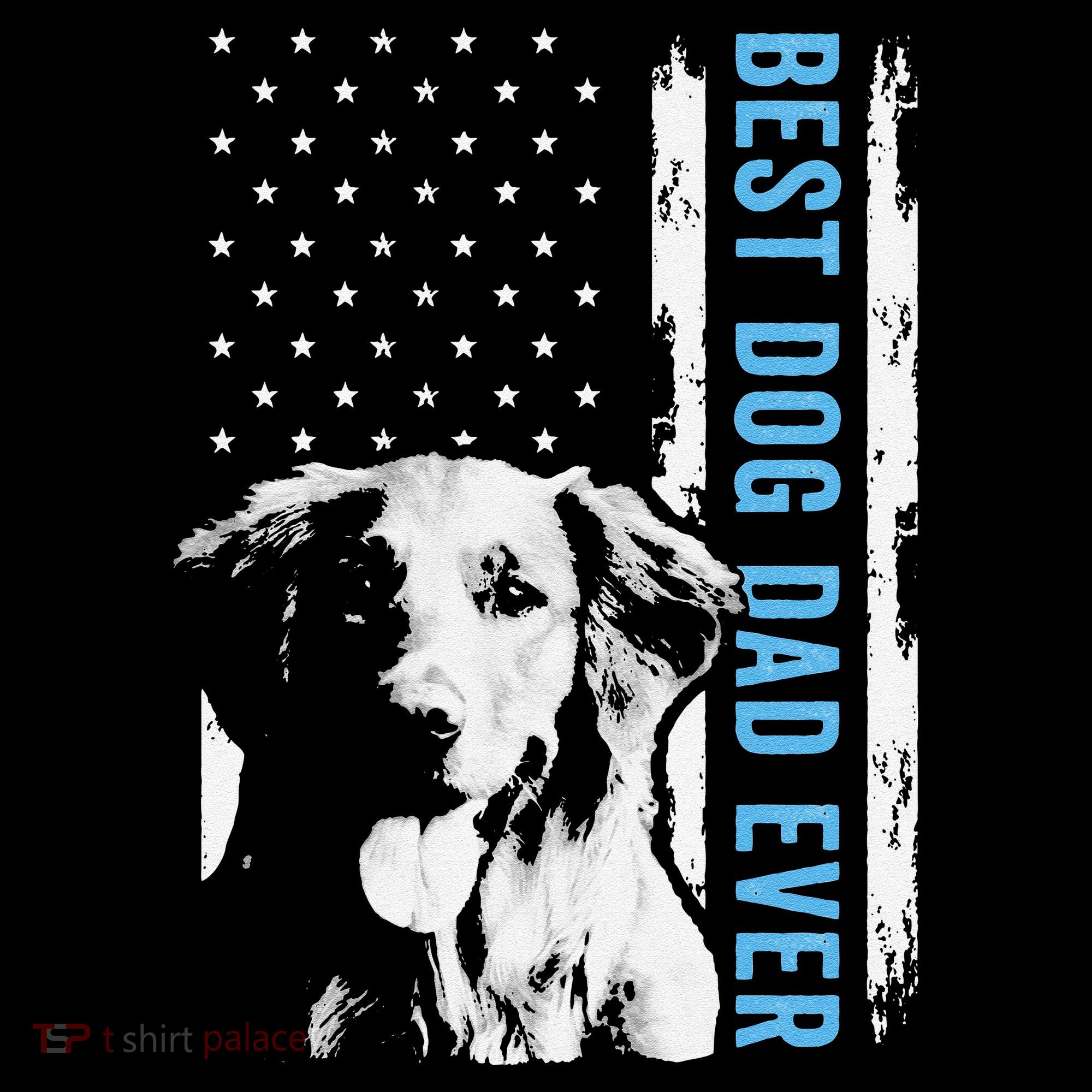 Best Golden Retriever Dad Ever American Flag Dog Dad Coffee Mug