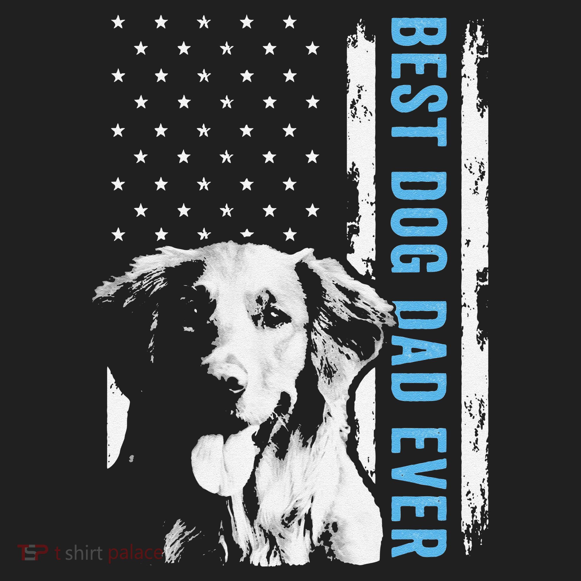 Best Golden Retriever Dad Ever American Flag Dog Dad Hat