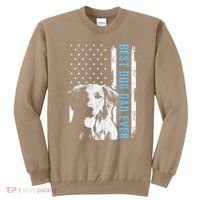 Best Golden Retriever Dad Ever American Flag Dog Dad Sweatshirt thumb 0