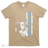 Best Golden Retriever Dad Ever American Flag Dog Dad T-Shirt thumb 0