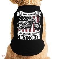 Biker Grandpa Ride Motorcycles Motorcycle Lovers Rider Gift Doggie Tank thumb 0