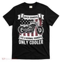 Biker Grandpa Ride Motorcycles Motorcycle Lovers Rider Gift T-Shirt thumb 0