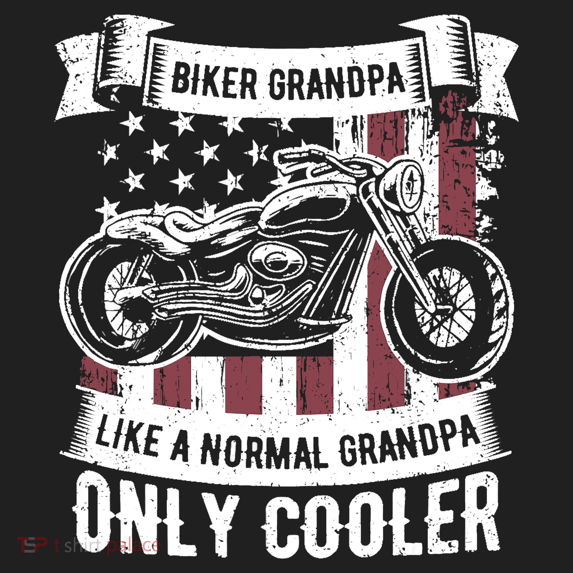 Biker Grandpa Ride Motorcycles Motorcycle Lovers Rider Gift Beanie