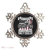 Biker Grandpa Ride Motorcycles Motorcycle Lovers Rider Gift Ornament thumb 0