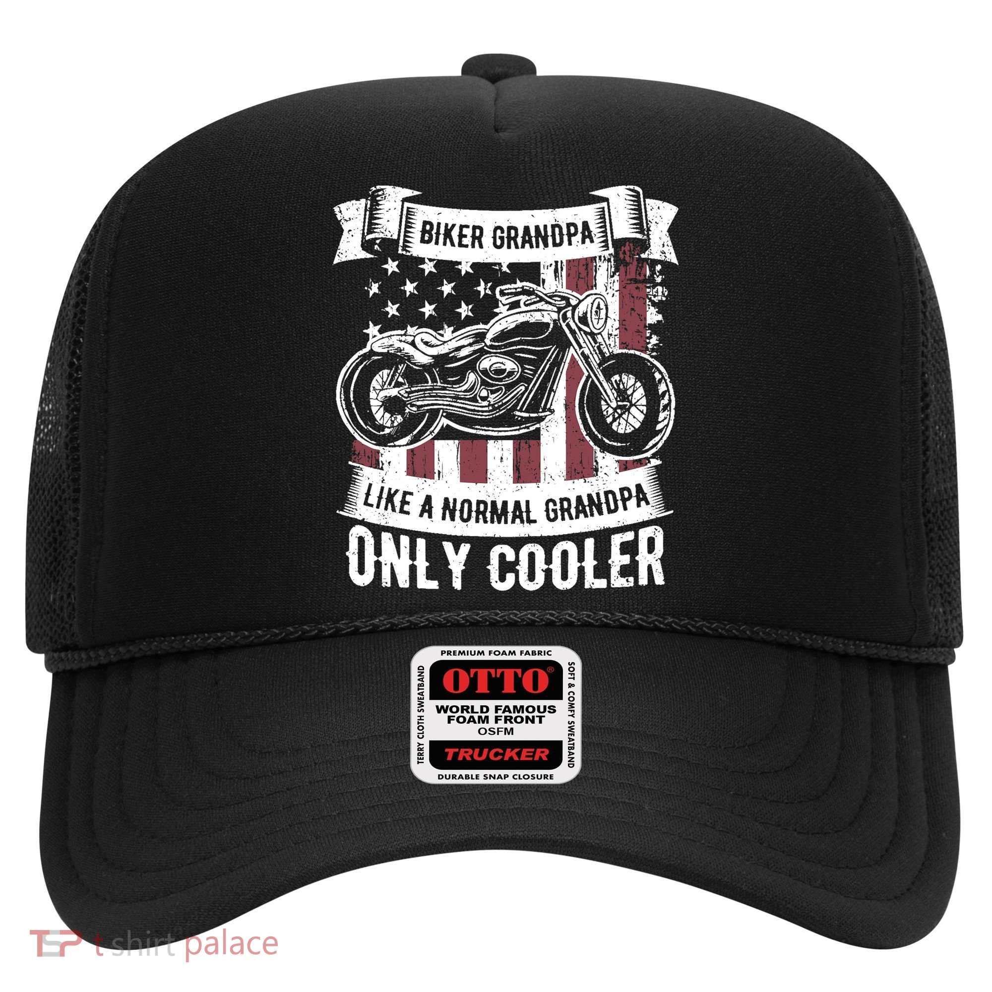 Biker Grandpa Ride Motorcycles Motorcycle Lovers Rider Gift Hat