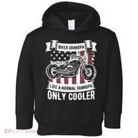 Biker Grandpa Ride Motorcycles Motorcycle Lovers Rider Gift Toddler Hoodie thumb 0