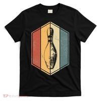 Bowler Gifts Retro Vintage Bowling Pin Bowling Team T-Shirt thumb 0