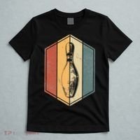 Bowler Gifts Retro Vintage Bowling Pin Bowling Team T-Shirt thumb 5