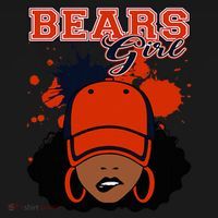Bears Girl Sports Fan Team Spirit Women's Hoodie thumb 2