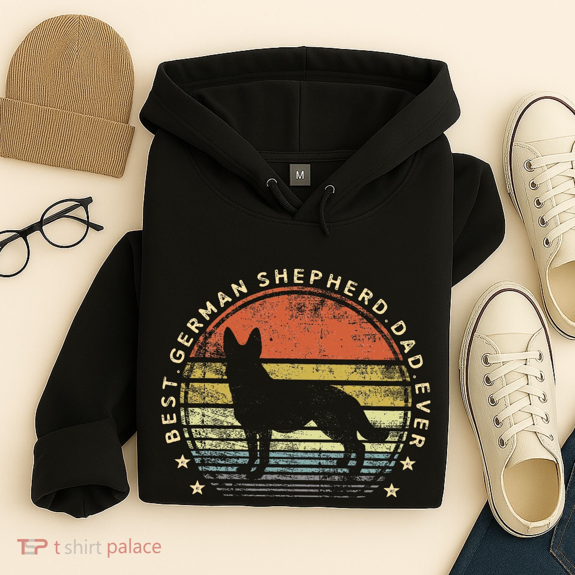 Best German Shepherd Dad Ever Daddy Gifts Dog Lover Owner Hoodie