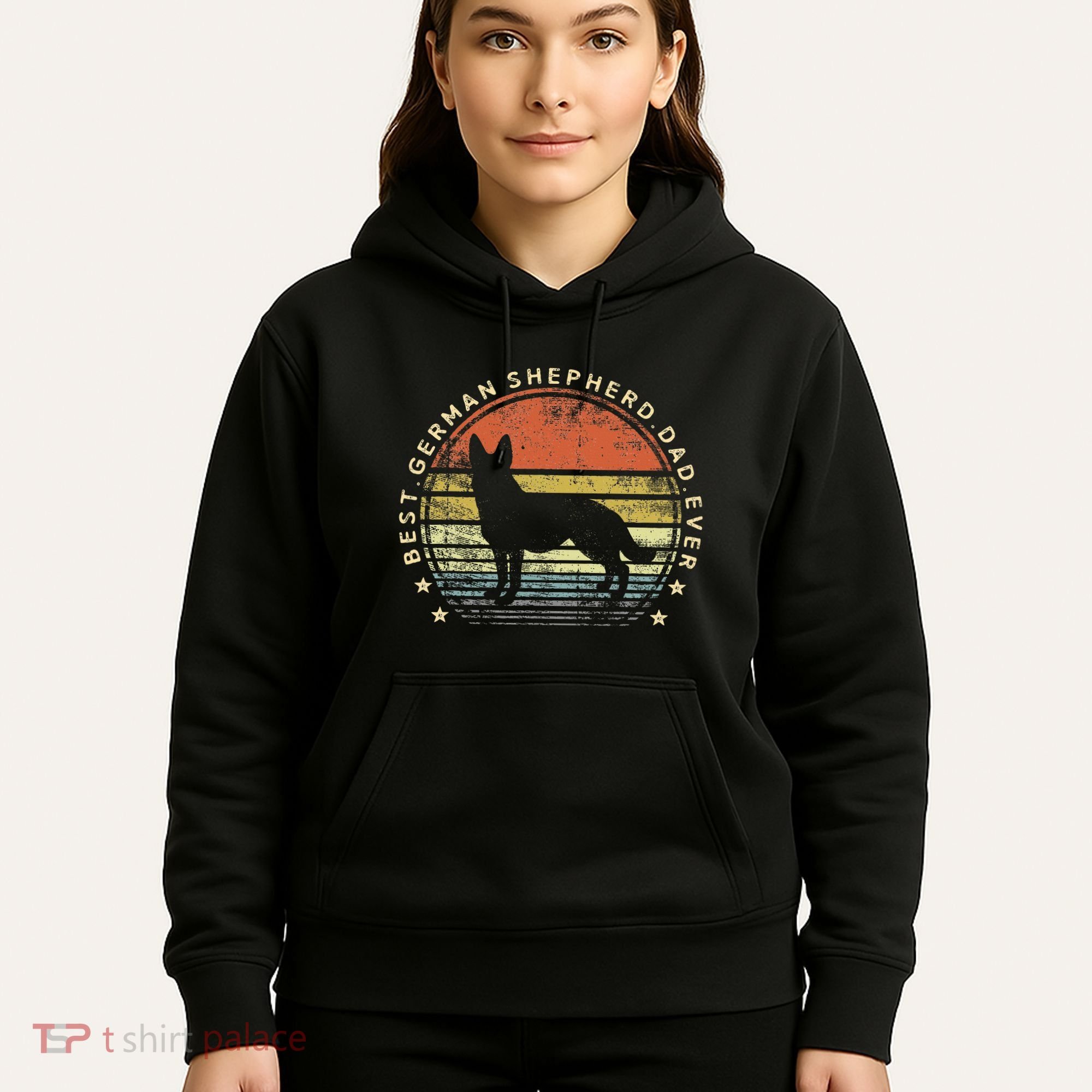 Best German Shepherd Dad Ever Daddy Gifts Dog Lover Owner Hoodie