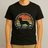 Best German Shepherd Dad Ever Daddy Gifts Dog Lover Owner T-Shirt thumb 3
