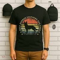 Best German Shepherd Dad Ever Daddy Gifts Dog Lover Owner T-Shirt thumb 6