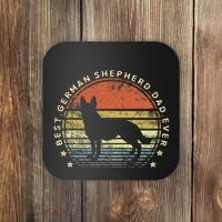 Best German Shepherd Dad Ever Daddy Gifts Dog Lover Owner Coaster thumb 0