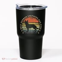 Best German Shepherd Dad Ever Daddy Gifts Dog Lover Owner Tumbler thumb 0