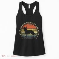 Best German Shepherd Dad Ever Daddy Gifts Dog Lover Owner Women's Tank Top thumb 0