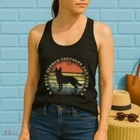 Best German Shepherd Dad Ever Daddy Gifts Dog Lover Owner Women's Tank Top thumb 2