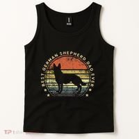 Best German Shepherd Dad Ever Daddy Gifts Dog Lover Owner Tank Top thumb 2