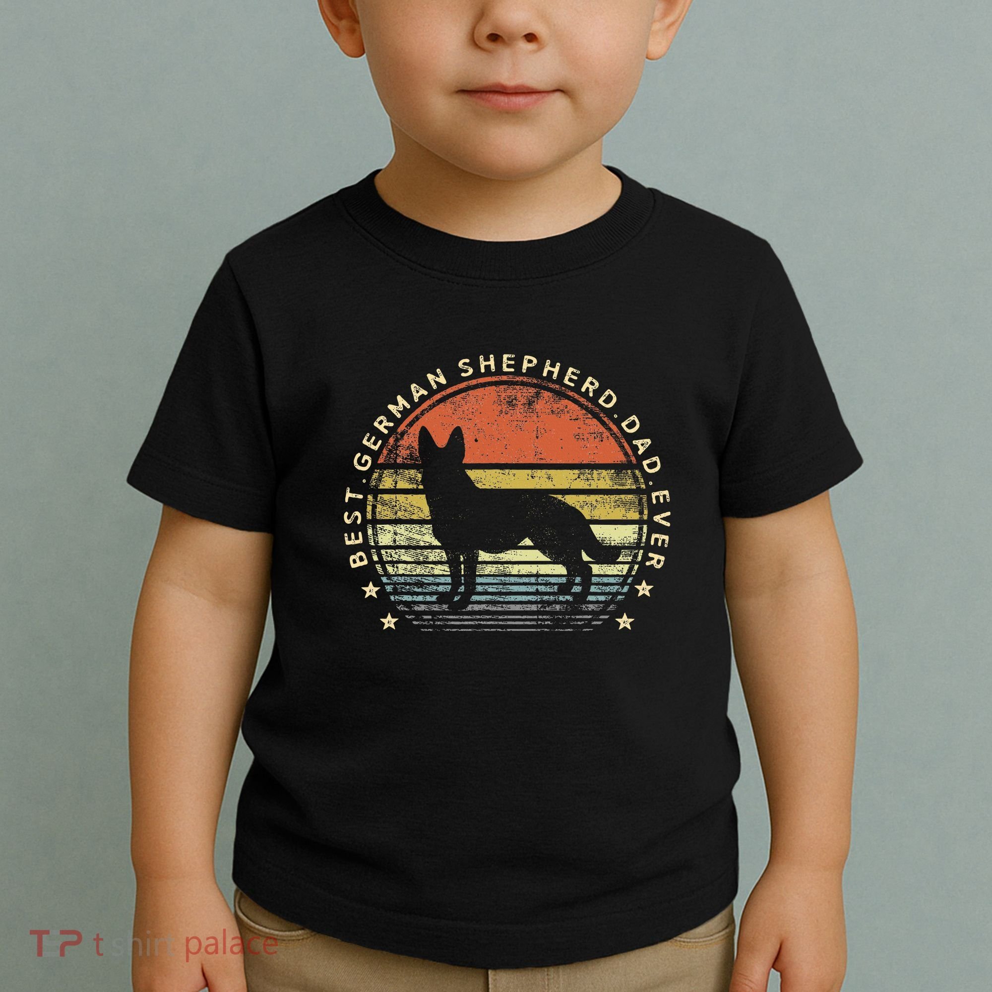 Best German Shepherd Dad Ever Daddy Gifts Dog Lover Owner Toddler T-Shirt
