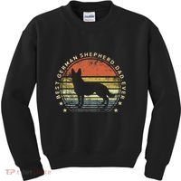 Best German Shepherd Dad Ever Daddy Gifts Dog Lover Owner Kids Sweatshirt thumb 0