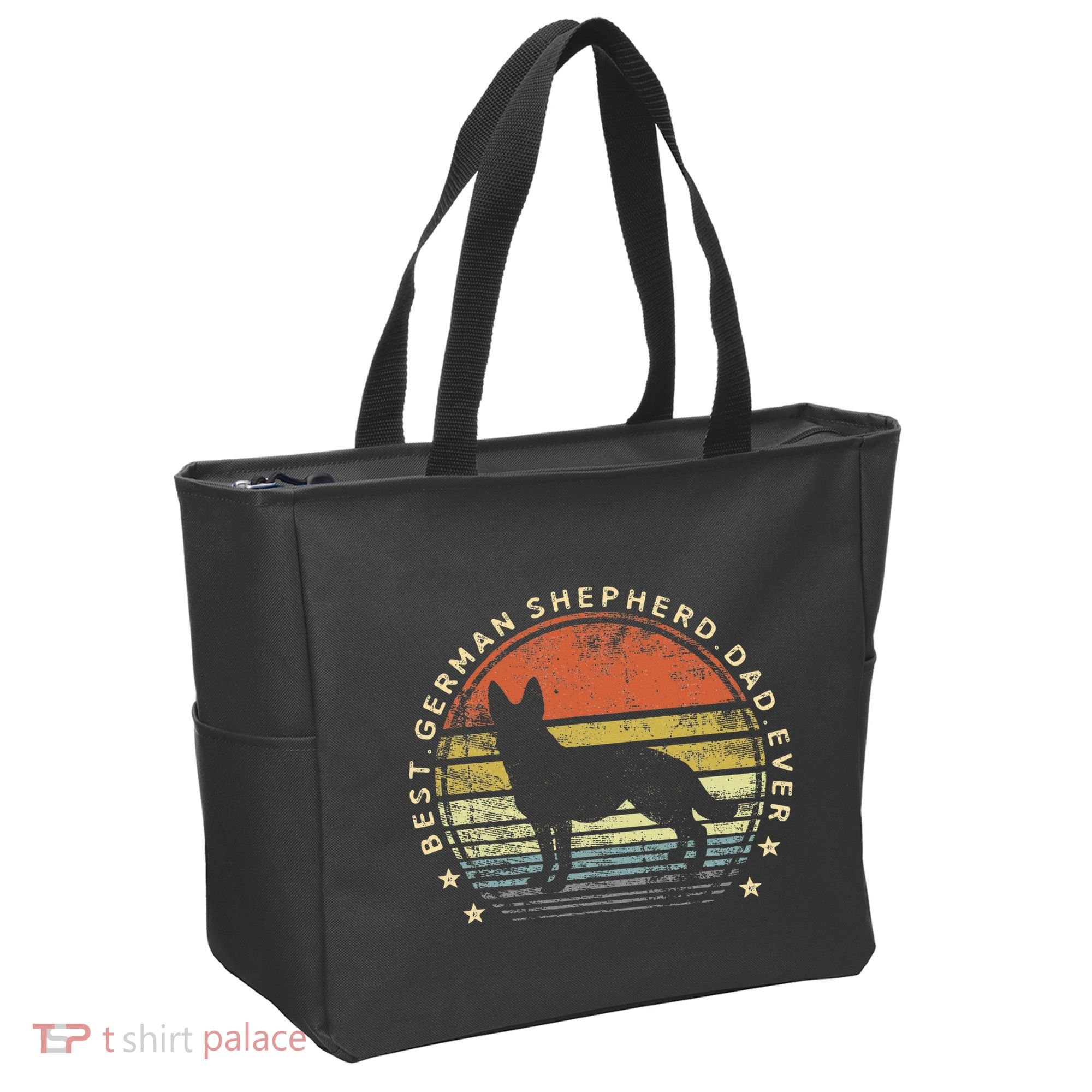 Best German Shepherd Dad Ever Daddy Gifts Dog Lover Owner Tote Bag