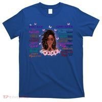 Black God Says I Am Afro African American Gift T-Shirt thumb 0