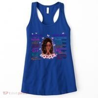 Black God Says I Am Afro African American Gift Women's Tank Top thumb 0