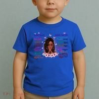 Black God Says I Am Afro African American Gift Toddler T-Shirt thumb 2