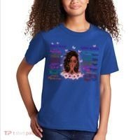 Black God Says I Am Afro African American Gift Kids T-Shirt thumb 2
