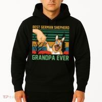 Best German Shepherd Grandpa Ever Hoodie thumb 2