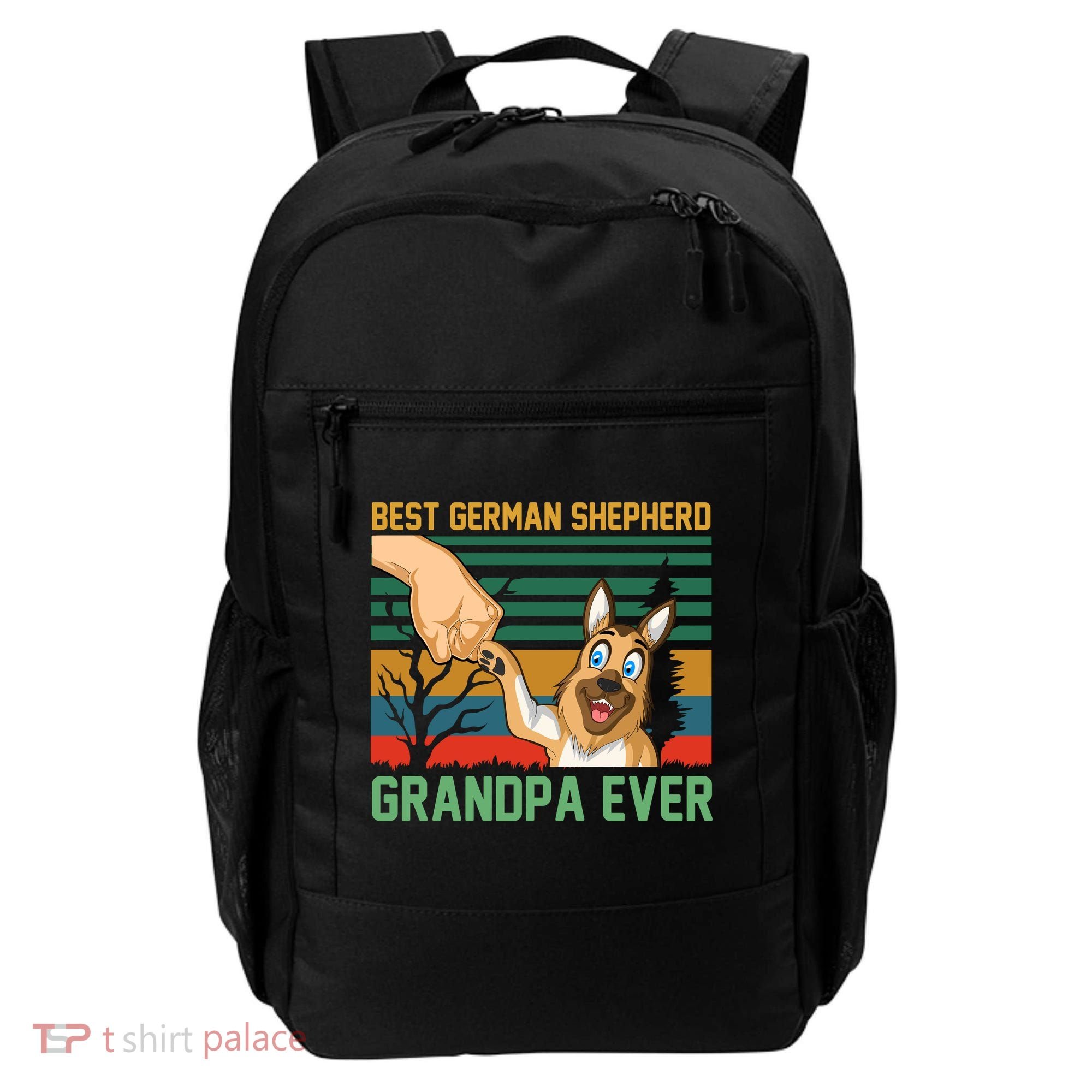 Best German Shepherd Grandpa Ever Backpack