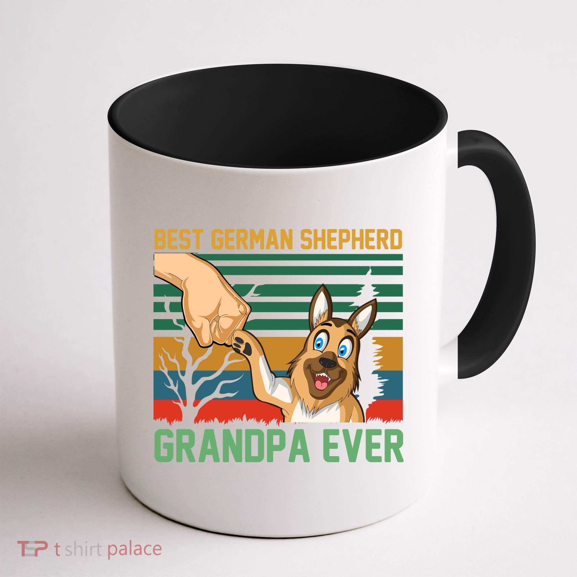 Best German Shepherd Grandpa Ever Coffee Mug