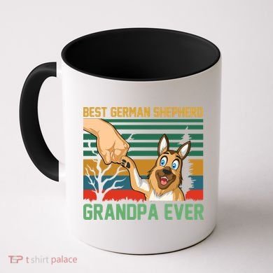 Best German Shepherd Grandpa Ever Coffee Mug