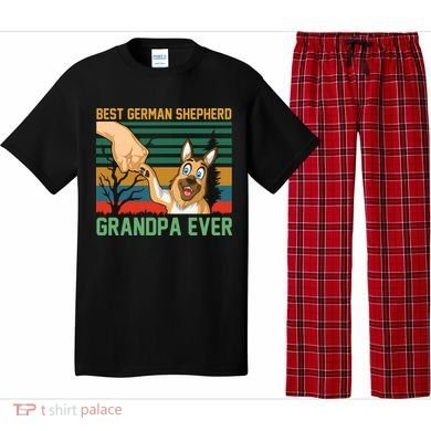 Best German Shepherd Grandpa Ever Pajama Set