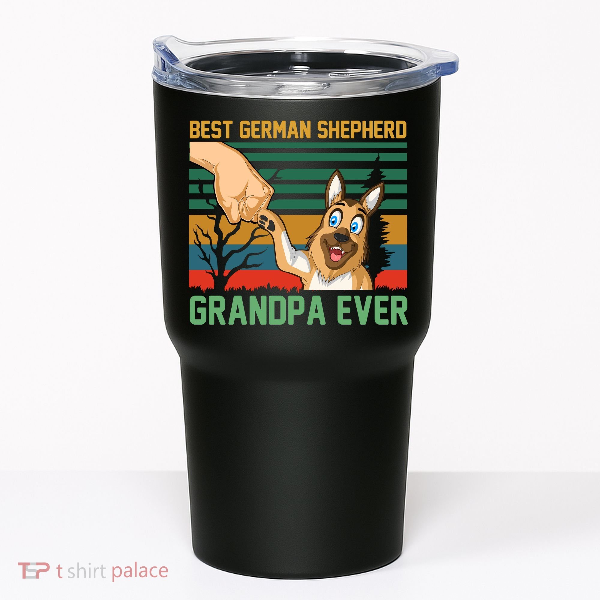 Best German Shepherd Grandpa Ever Tumbler