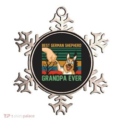 Best German Shepherd Grandpa Ever Ornament