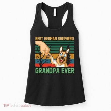 Best German Shepherd Grandpa Ever Women's Tank Top