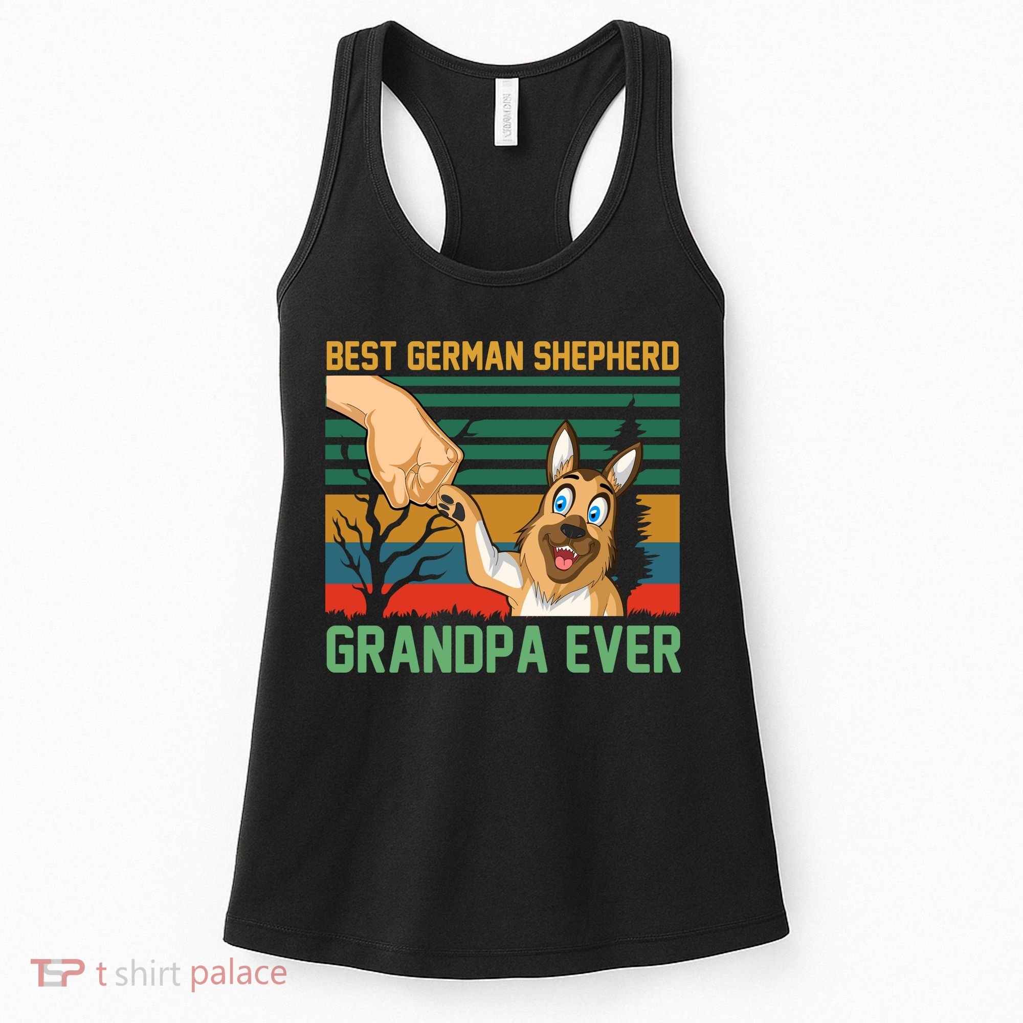 Best German Shepherd Grandpa Ever Women's Tank Top