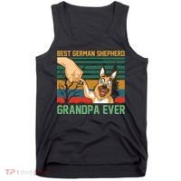 Best German Shepherd Grandpa Ever Tank Top thumb 0