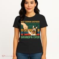 Best German Shepherd Grandpa Ever Women's T-Shirt thumb 4
