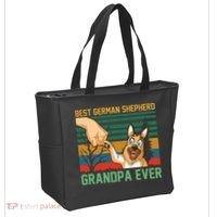 Best German Shepherd Grandpa Ever Tote Bag thumb 2